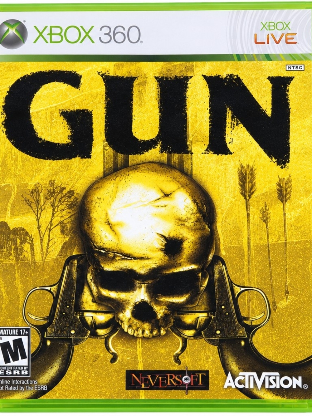 GUN Xbox 360 Video Game
